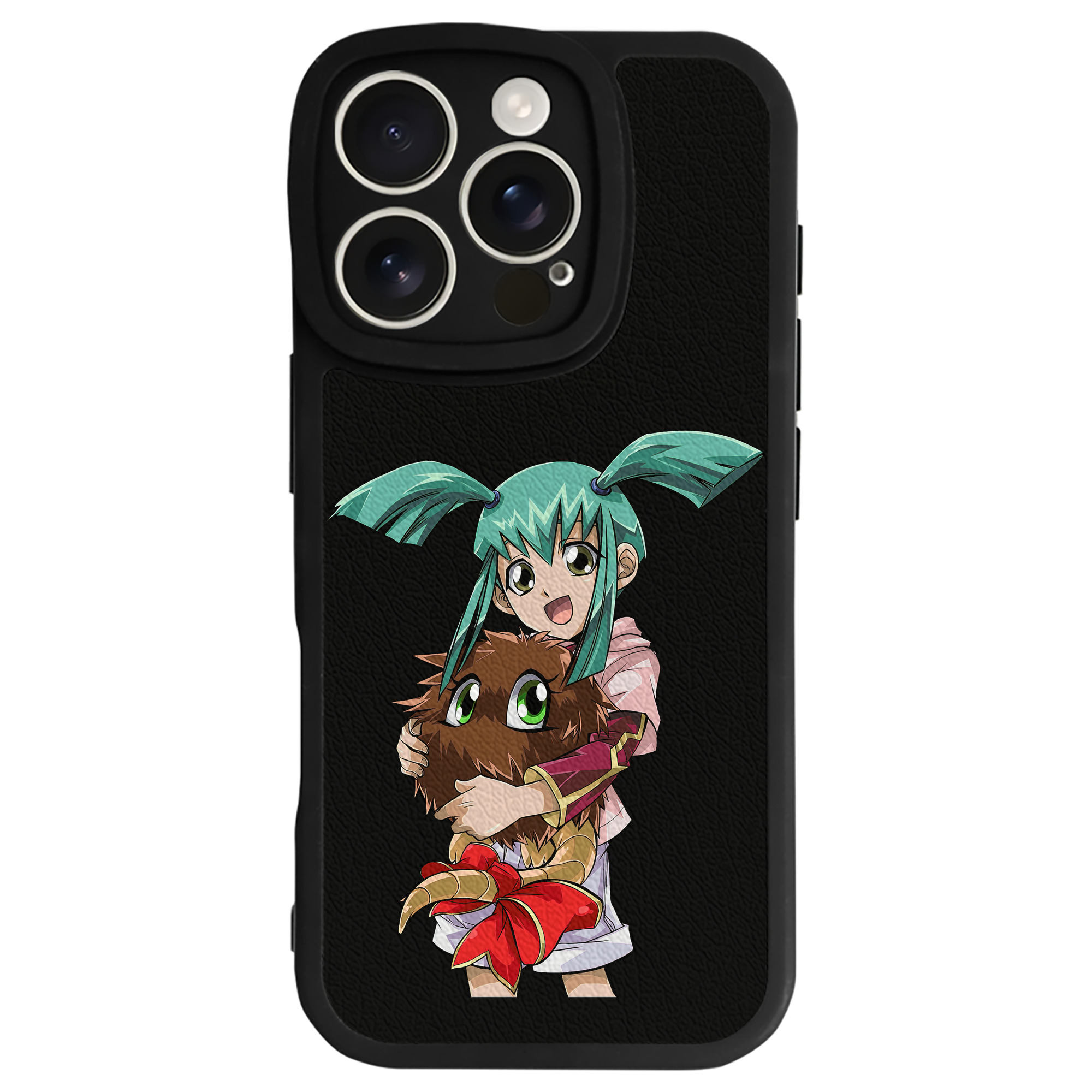 遊☆戯☆王 Yu-Gi-Oh! 【iPhone 16シリーズ対応】シリコンスマホケース（レザー調） 材質：シリコン